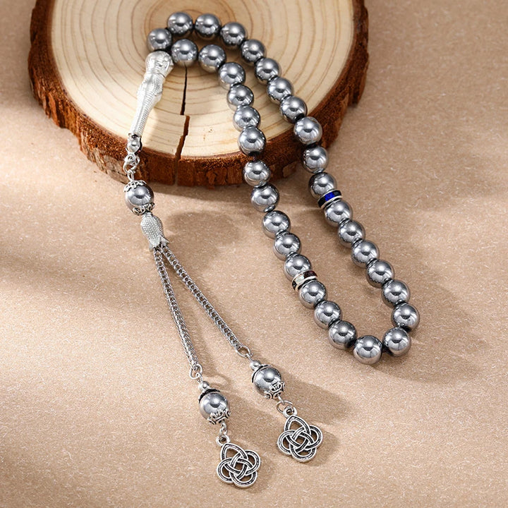 Tasbih en Hématite – 33 Perles